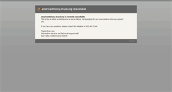 Desktop Screenshot of americanhistory.dvusd.org